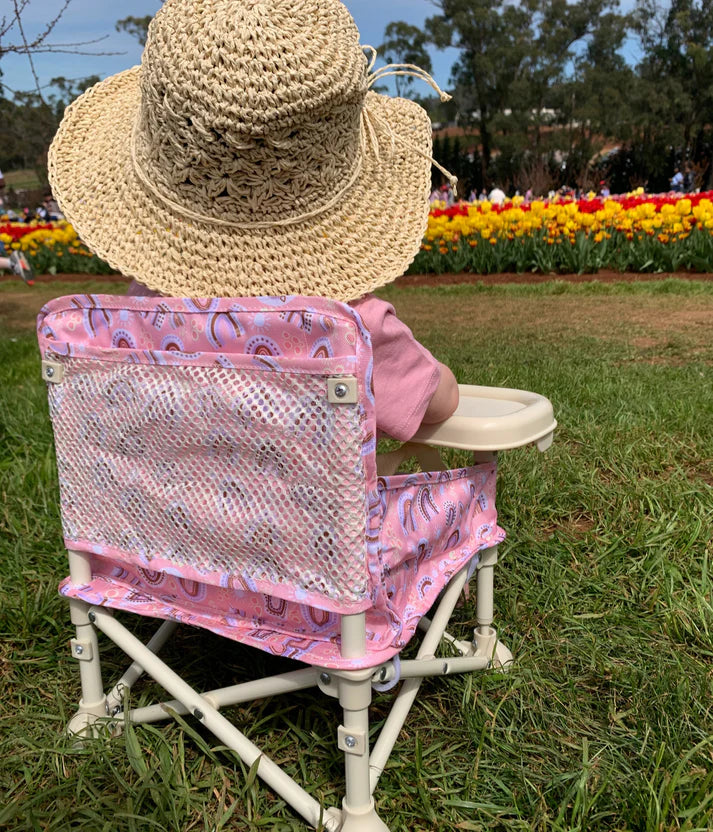 Portable Baby Chair - Rainbow_