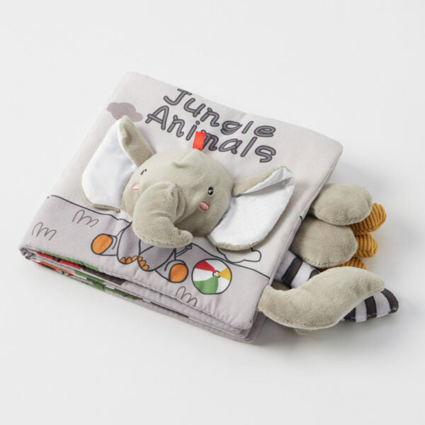 Jungle Tails Fabric Book
