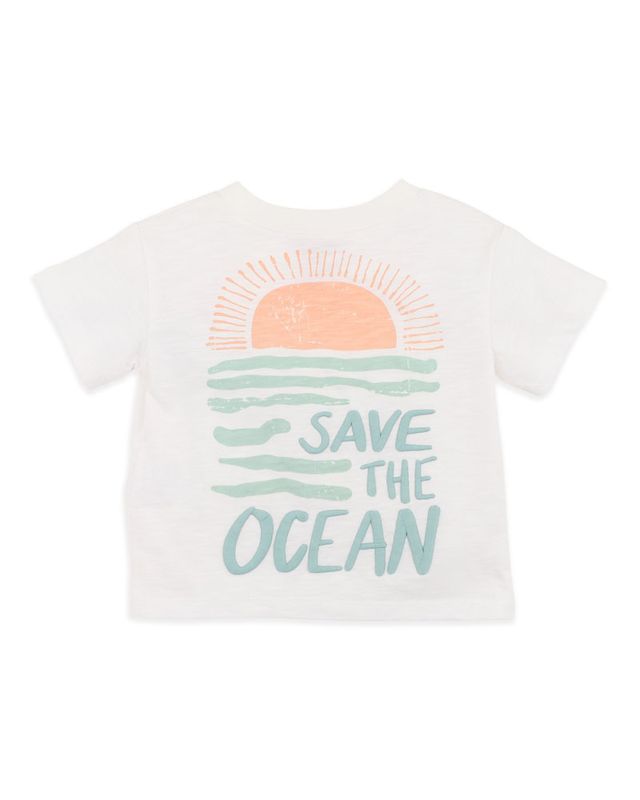 Surfs Up Save The Ocean Tee