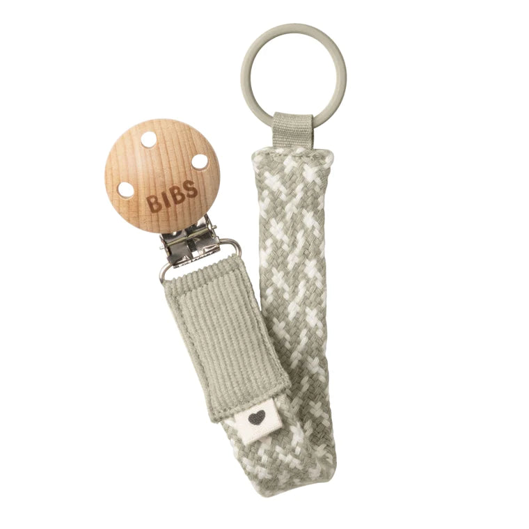 Pacifier Clip - Ivory/Sand