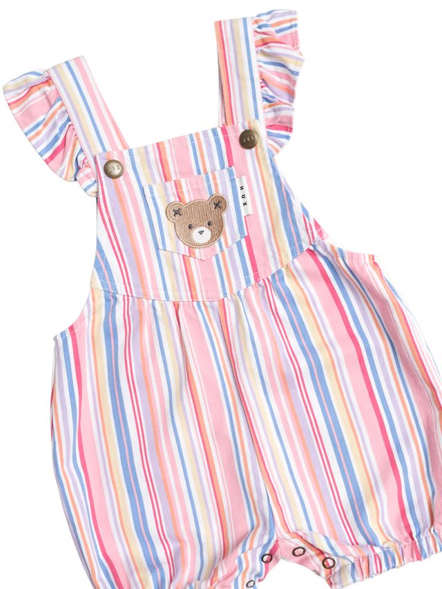 Pastel Stripe Bubble Romper