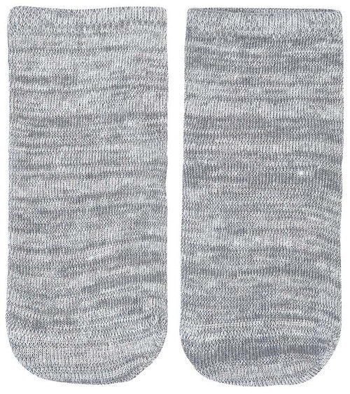 Organic Socks Ankle Marle - Pebble