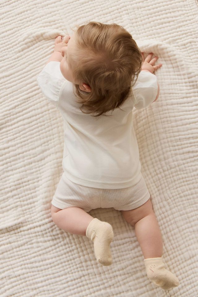 Pima Cotton Myla Top - Parchment