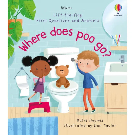 Lift The Flap Questions and Answers - Where Does Poo Go?
