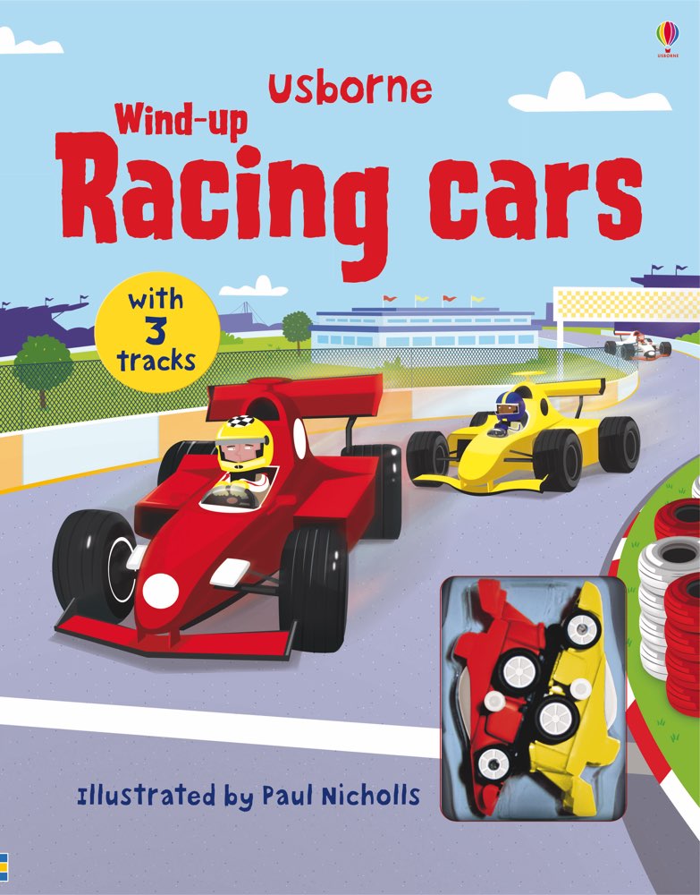 Wind Up Racing Cars - Book