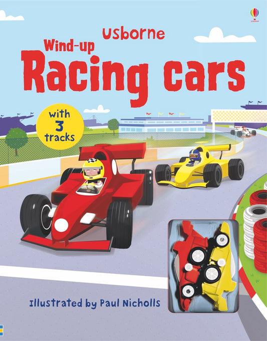 Wind Up Racing Cars - Book