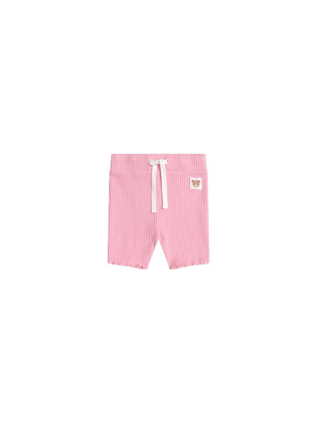 Pink Rib Bike Shortie