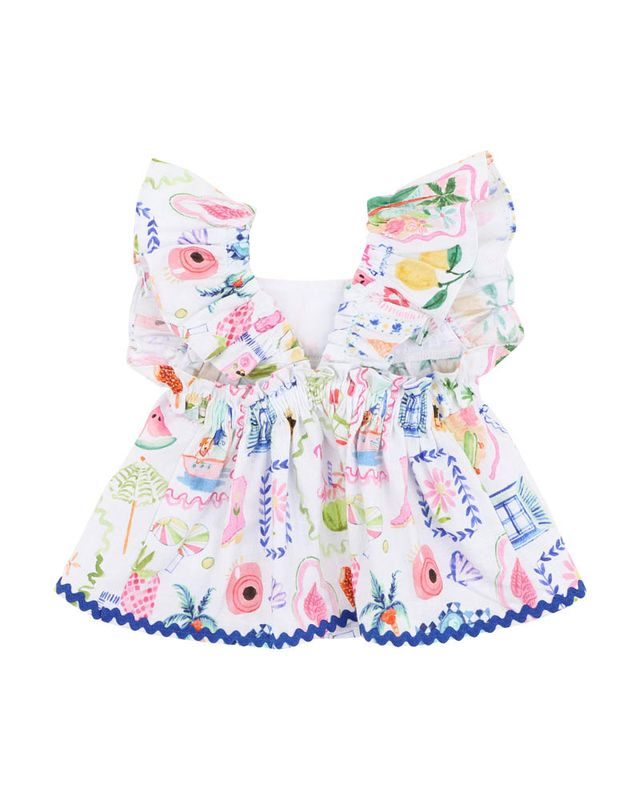 Summer Vacay Ric Rac Top