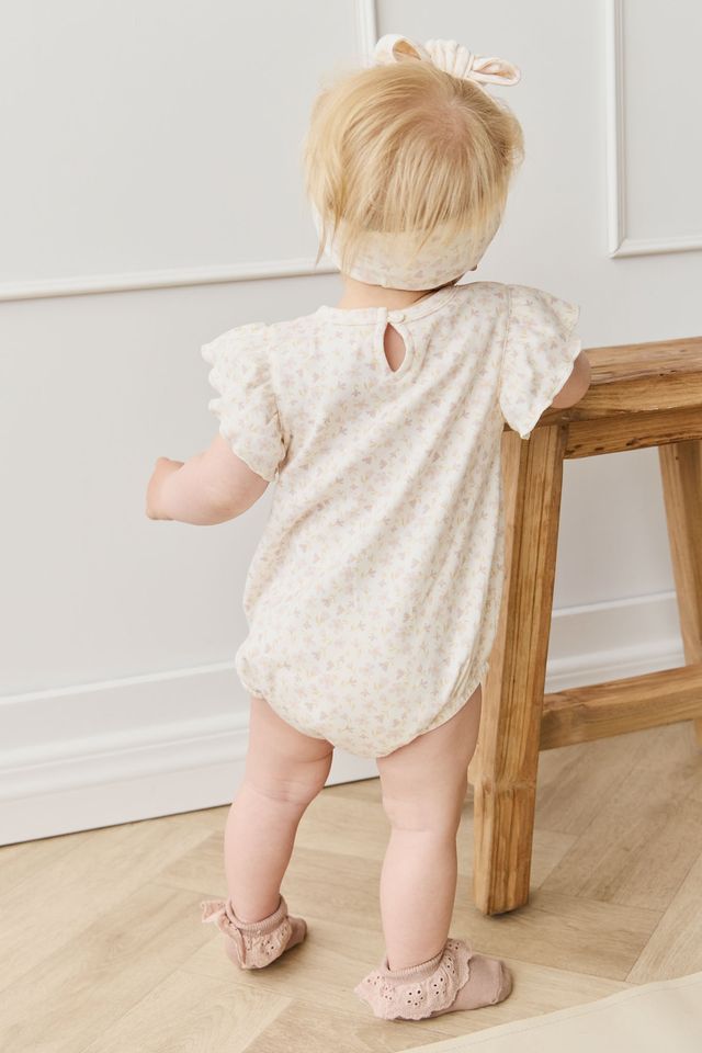 Organic Cotton Sage Onepiece - Aries Mauve