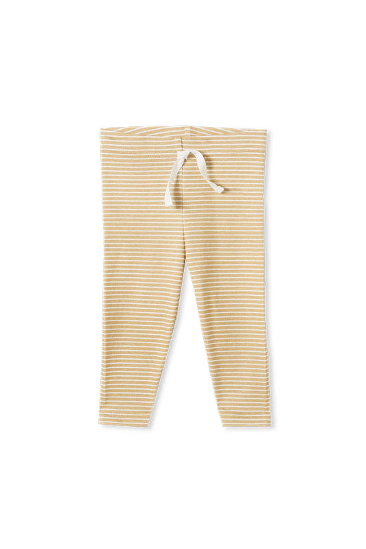 Sand Stripe Rib Baby Pant