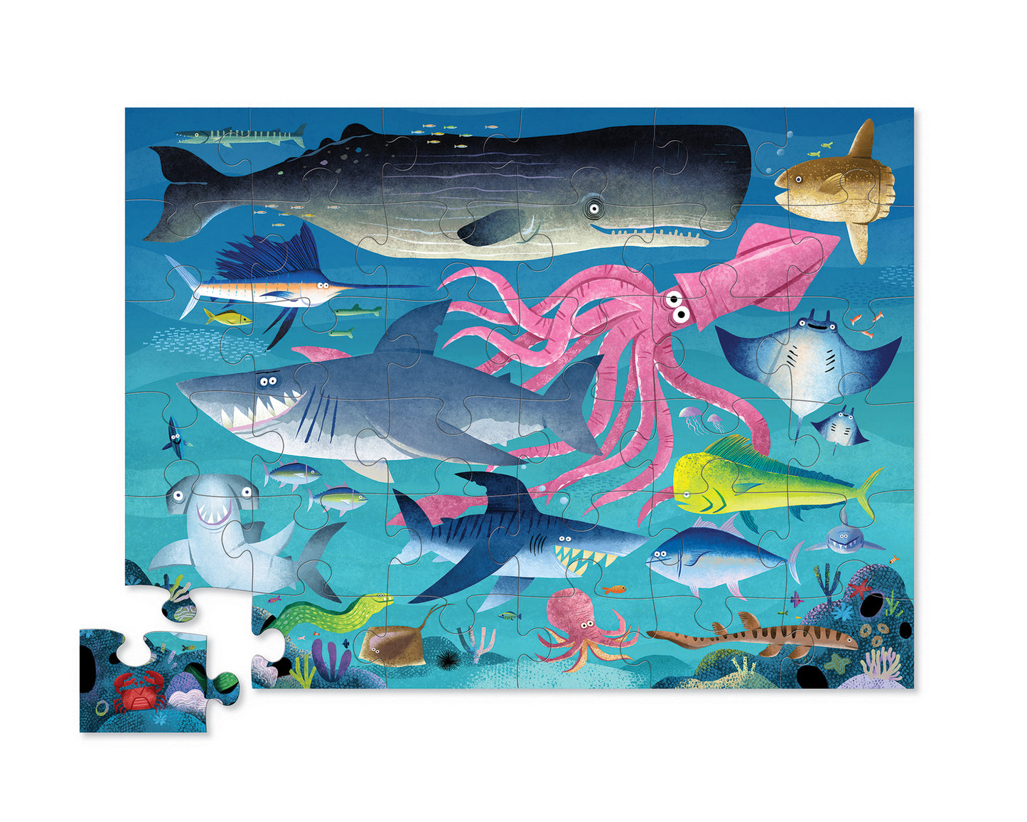 Floor Puzzle - Shark Reef (36pc)