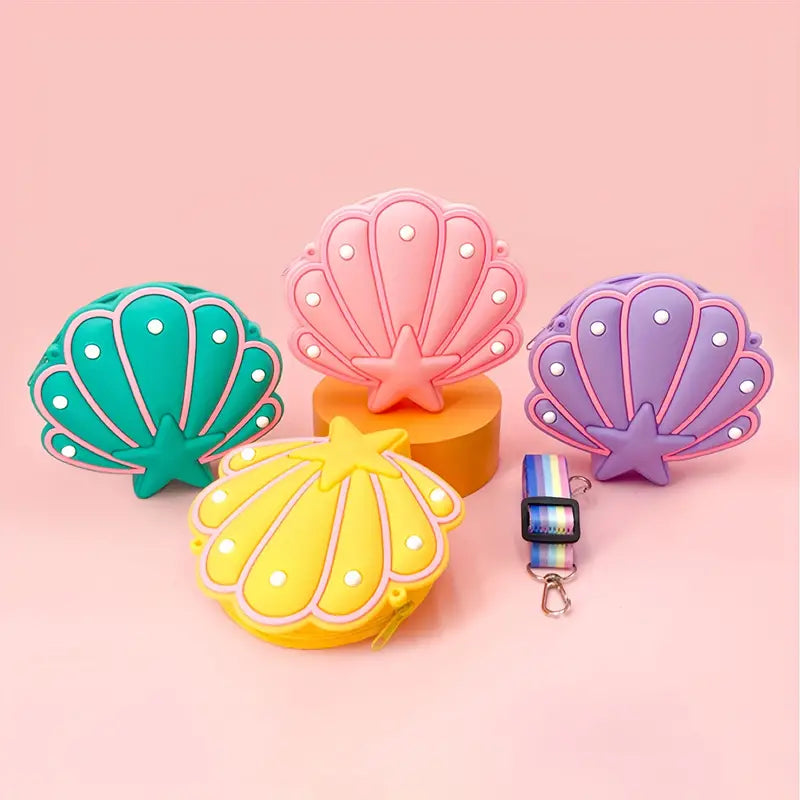 Silicone Clam Handbag