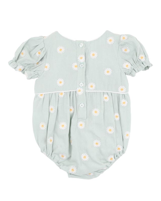 Tess Embroidered Daisy Bodysuit