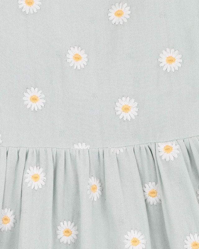 Tess Embroidered Daisy Dress
