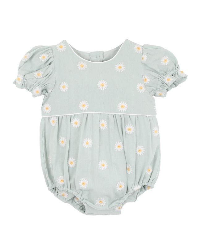 Tess Embroidered Daisy Bodysuit