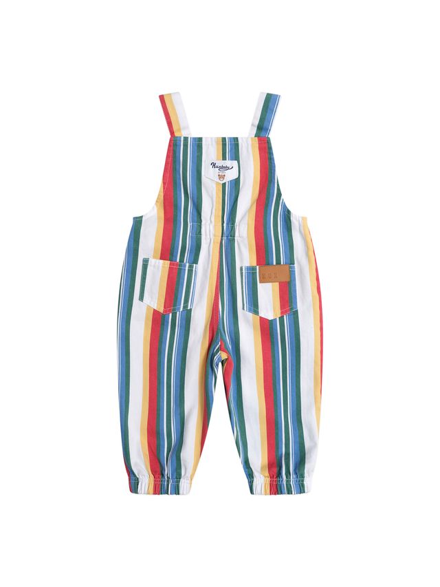 Vintage Stripe Overalls