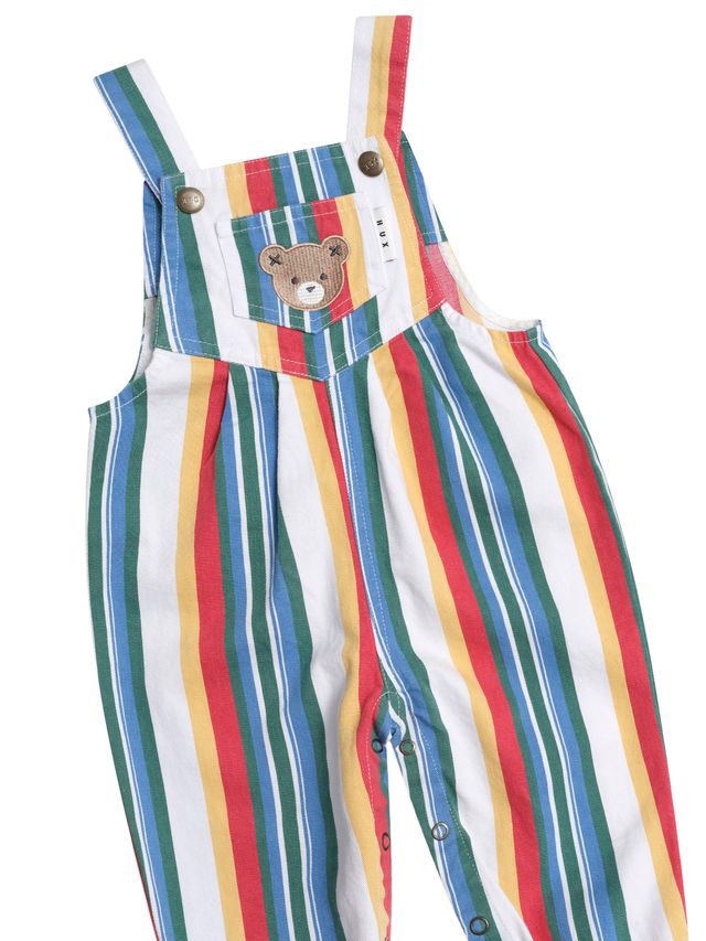 Vintage Stripe Overalls