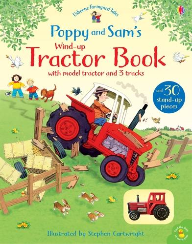 Farmyard Tales Poppy and Sam's Wind Up Tractor Book