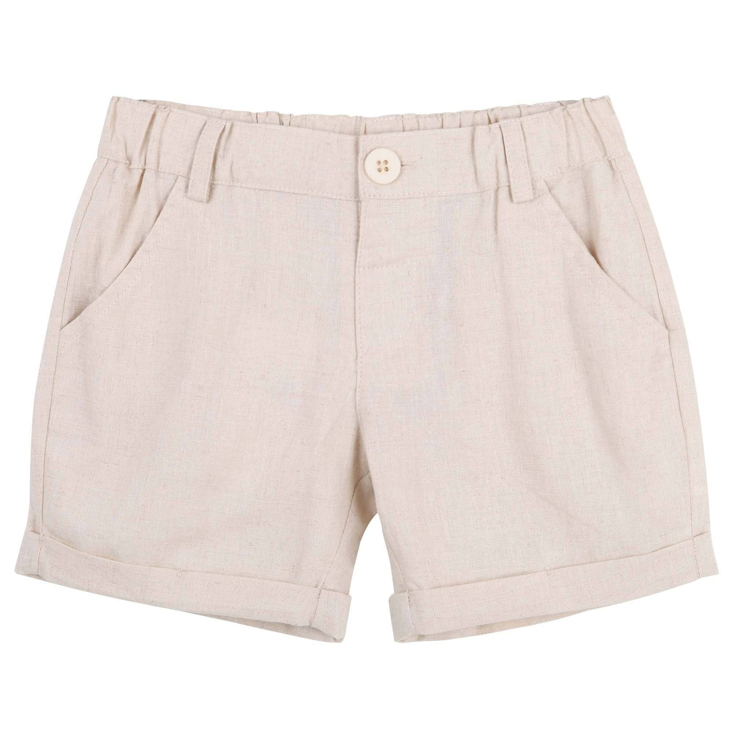 Finley Linen Shorts - Sand