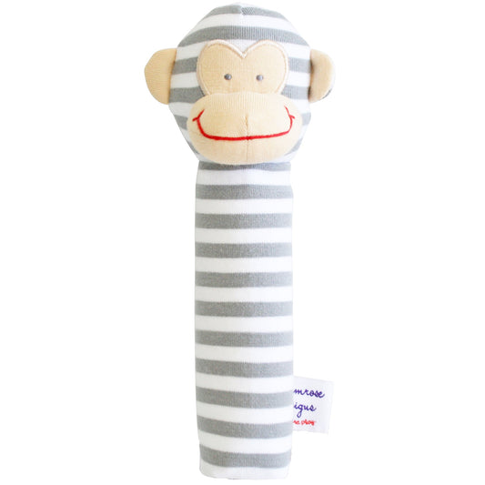 Monkey Squeaker - Grey Stripe