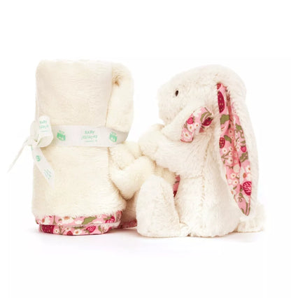Jellycat Blossom Cream Bunny Berry Soother