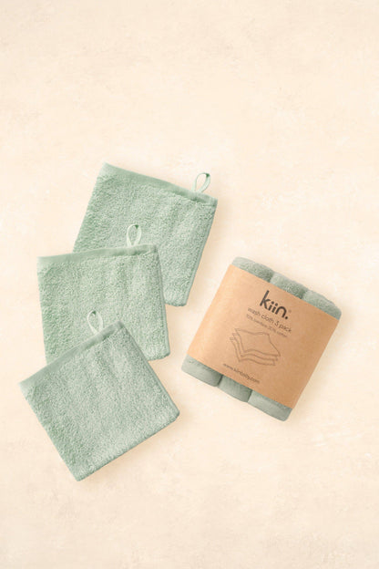 Wash Cloths 3 Pack: Chocolate