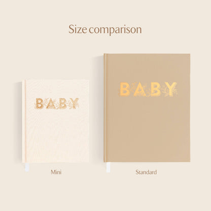 Mini Baby Book Oatmeal