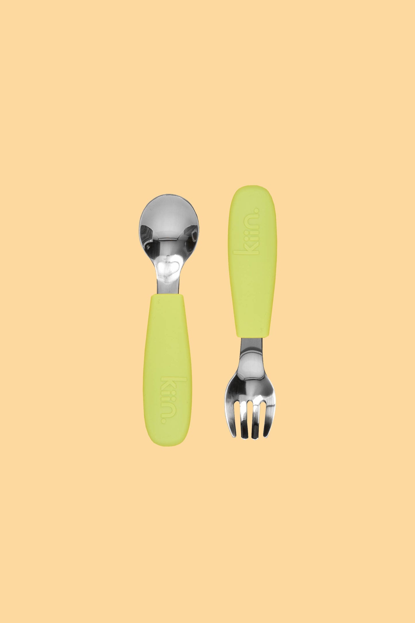 Silicone Cutlery Set: Vanilla