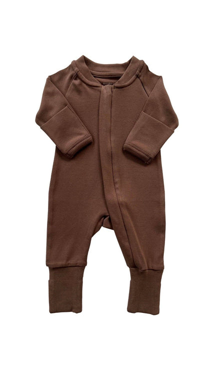 Apple Jumpsuits: Dark Beige