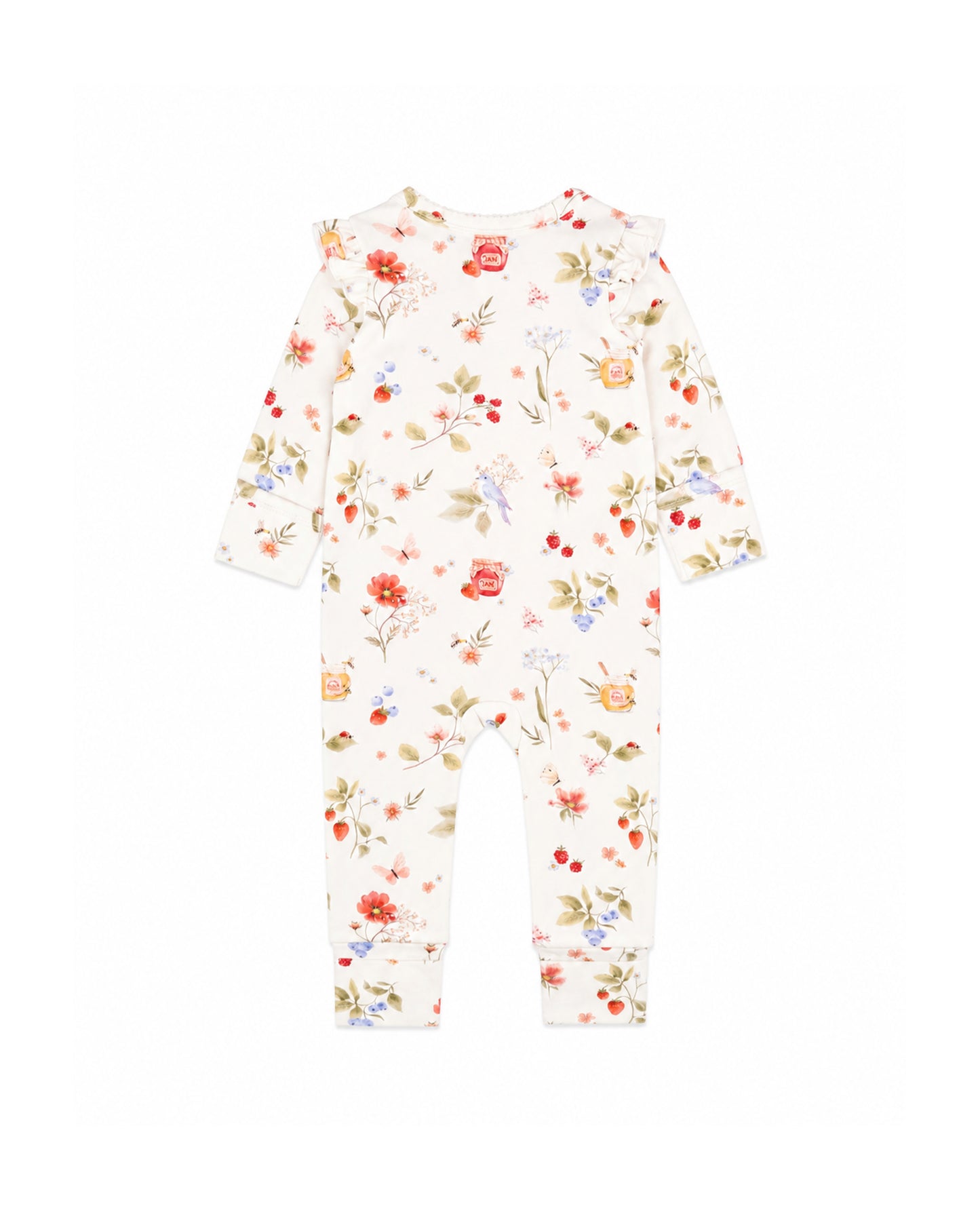 Poppy Organic LS Zipsuit
