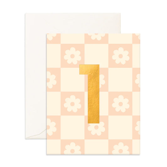 No. 1 Daisies Greeting Card