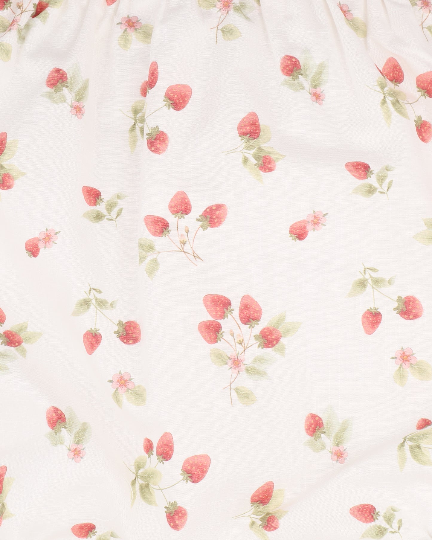 Poppy Strawberry Print Romper