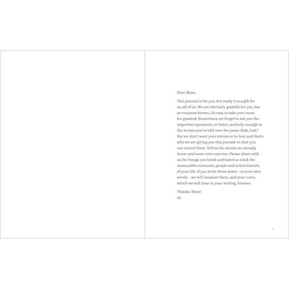 Mum journal