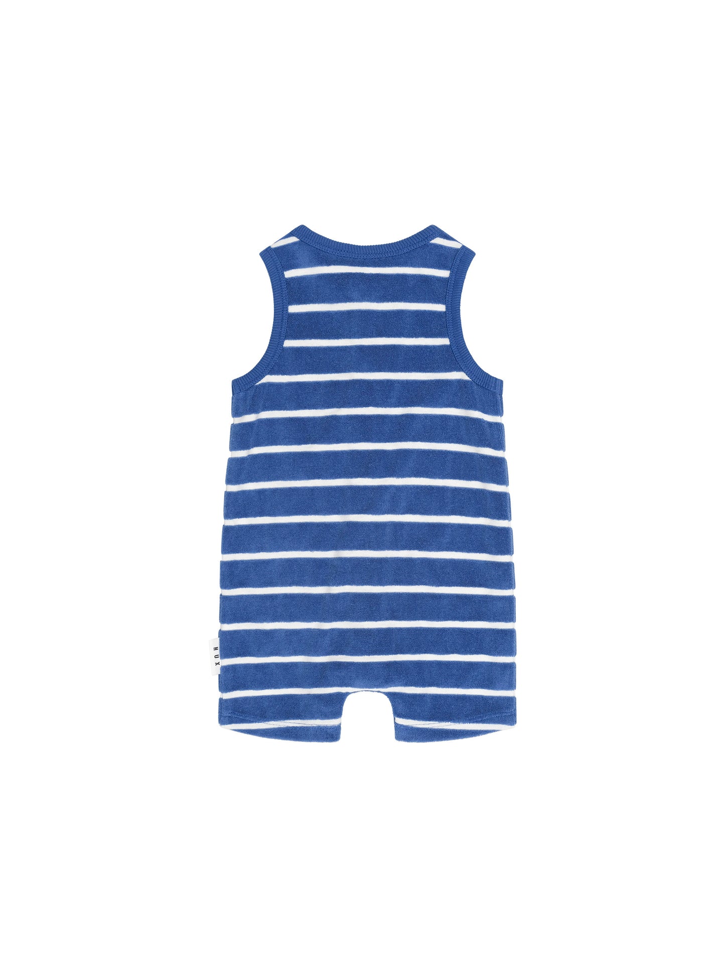 Nautical Peekaboo Hux Towelling Romper
