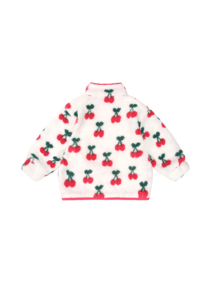 Very Cherry Sherpa Jacket