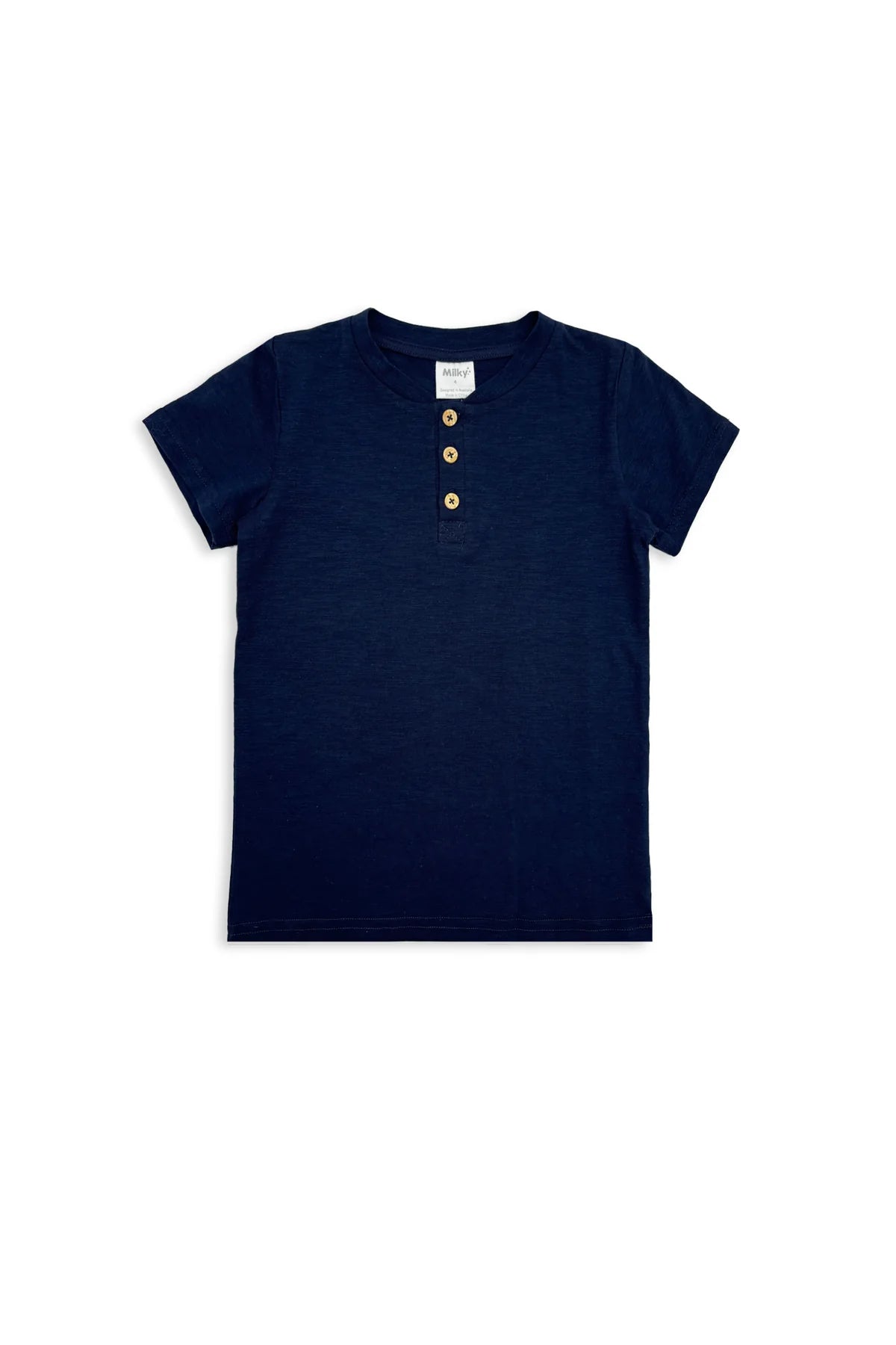 True Navy Henley