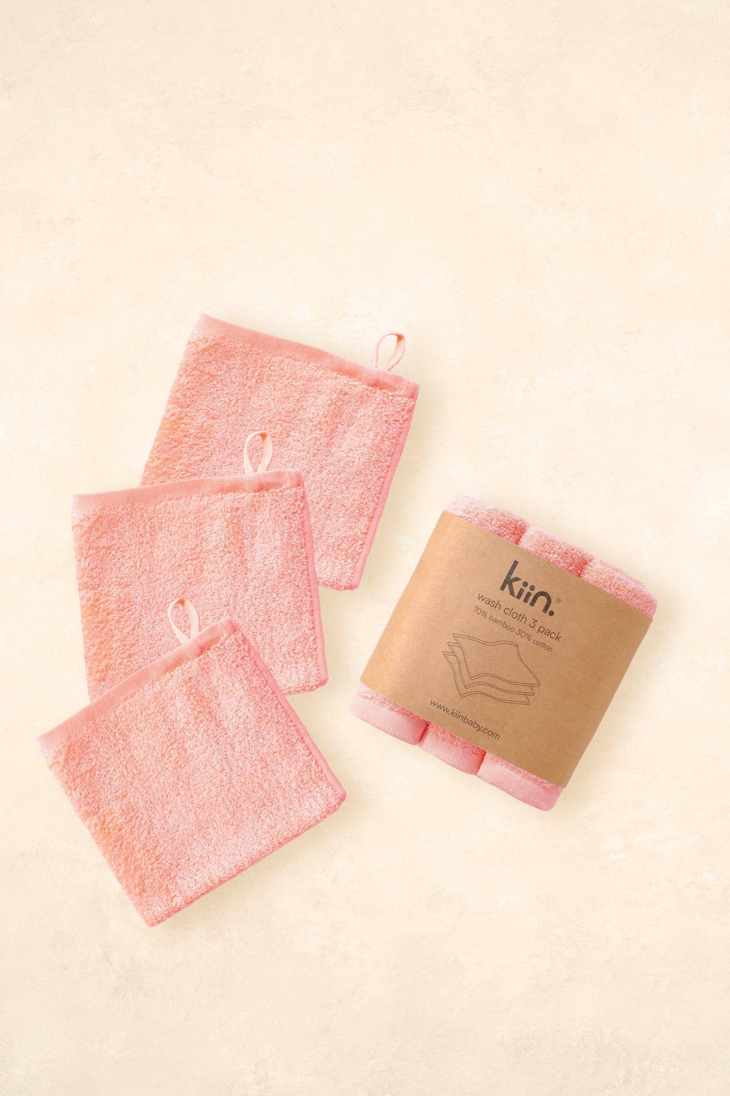 Wash Cloths 3 Pack: Chocolate