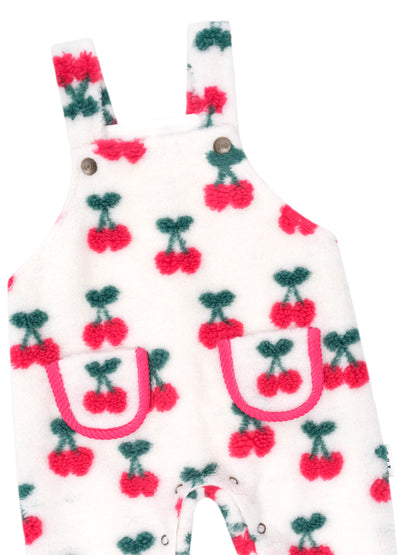 Very Cherry Sherpa Overalls