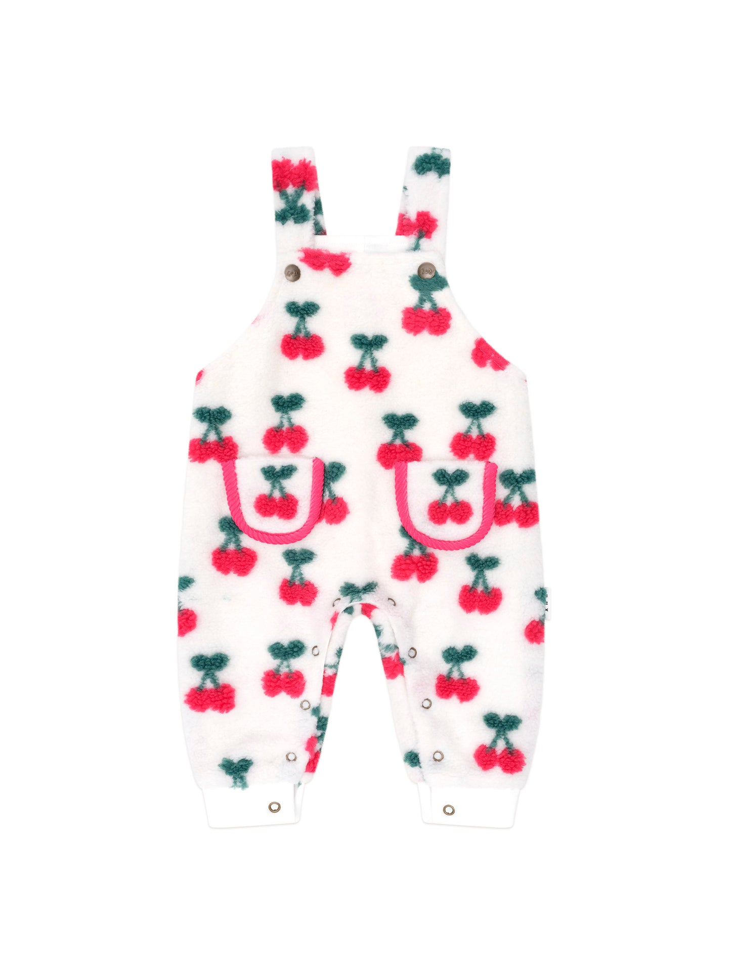 Very Cherry Sherpa Overalls