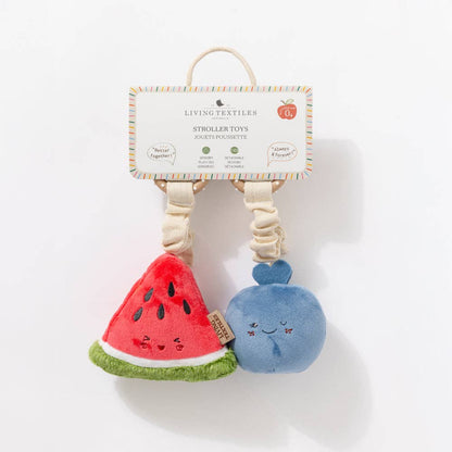 2 Pack Mini Market Brunch Stroller Toys - Watermelon & Blueberry