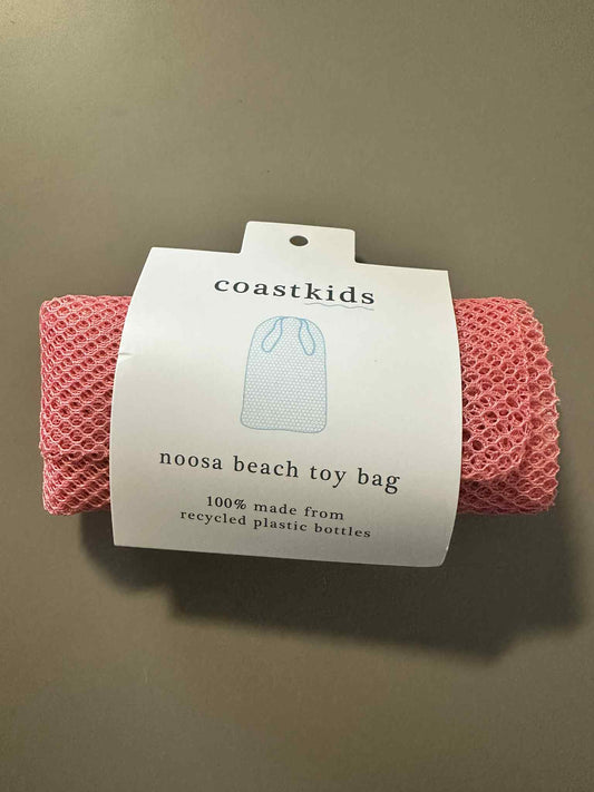 Noosa beach toy bag: Pink