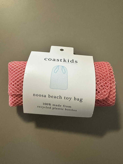 Noosa beach toy bag: Blue