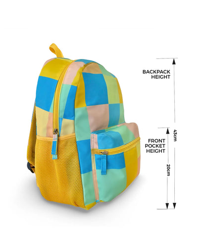 Morgy + Wills Kids Backpack | Gingham