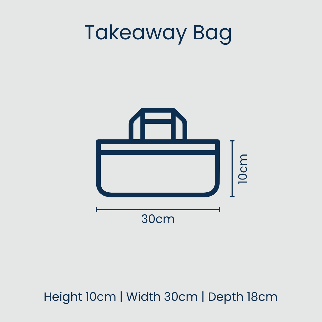 Takeaway Bag – Rugby Stripe