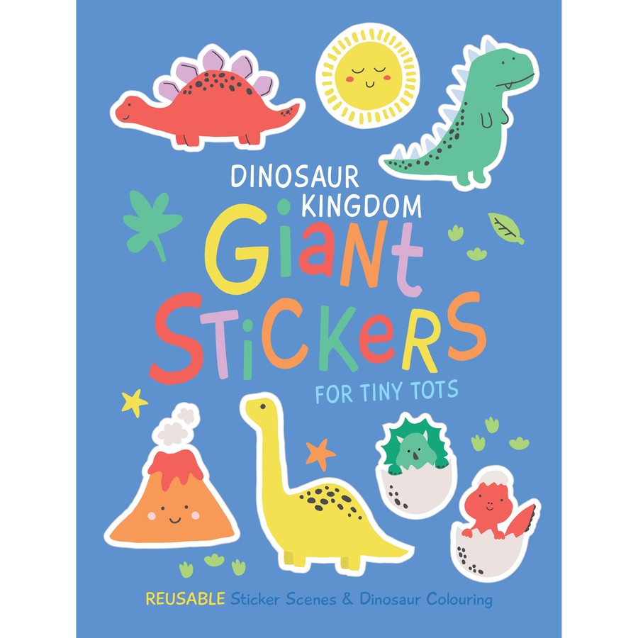 Dinosaur Kingdom Giant Stickers For Tiny Tots