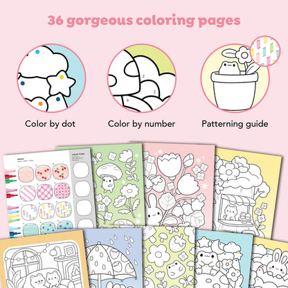 Great Big Colouring Set - Magical Mini Worlds