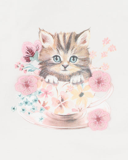 Fern Kitten LS Tee