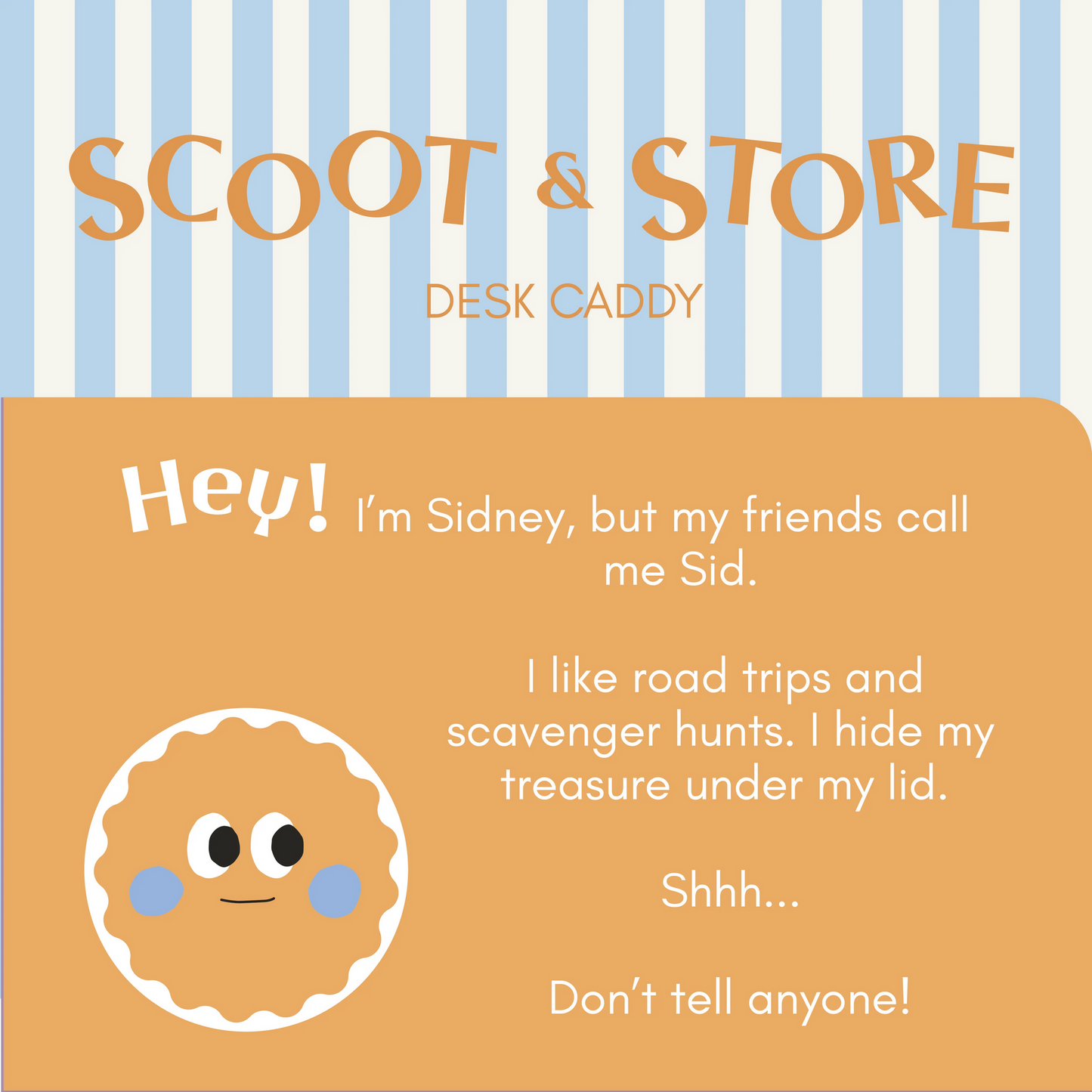 Scoot & Store Desk Caddies - Sidney