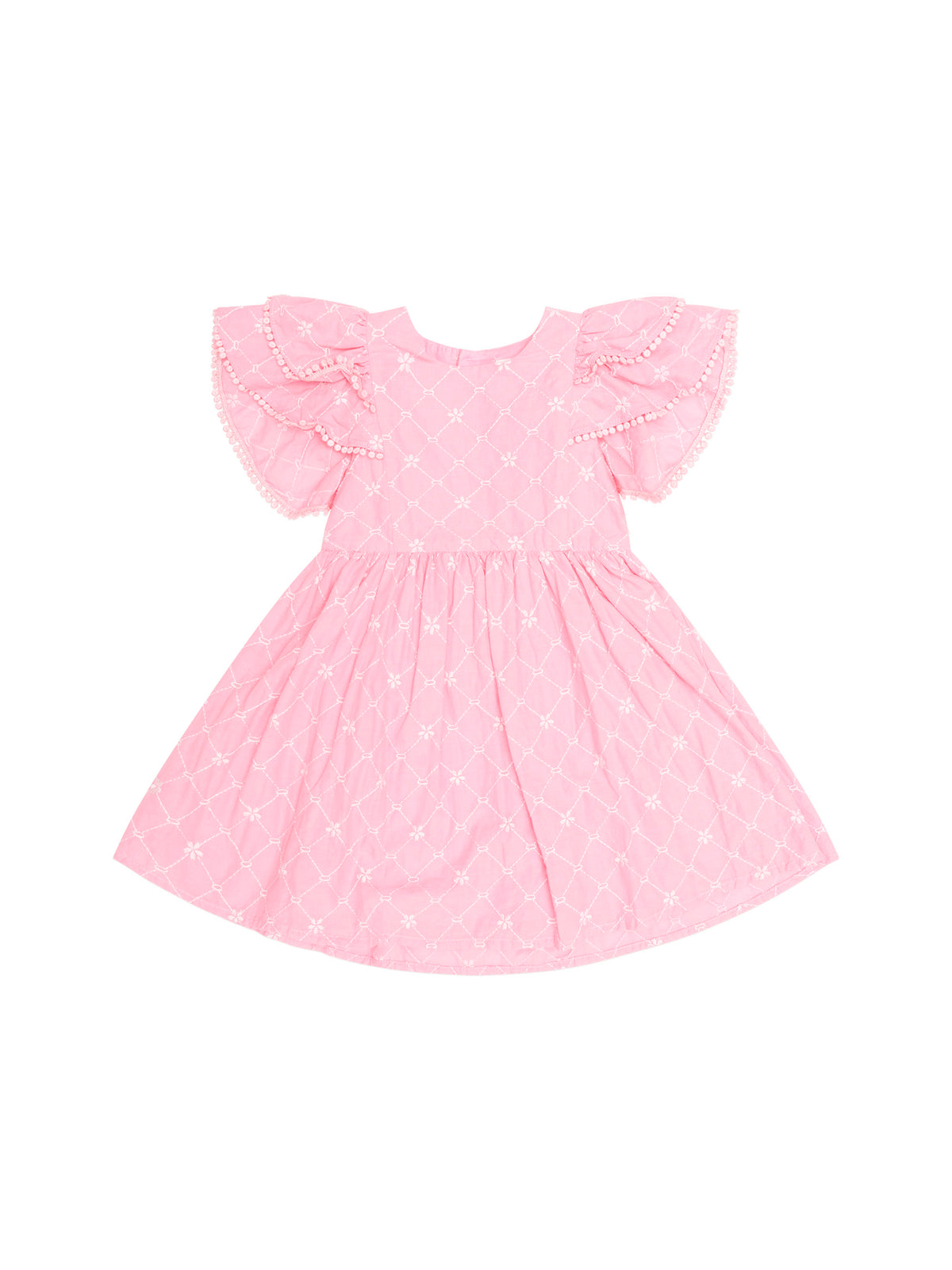 Floral Broderie Dress