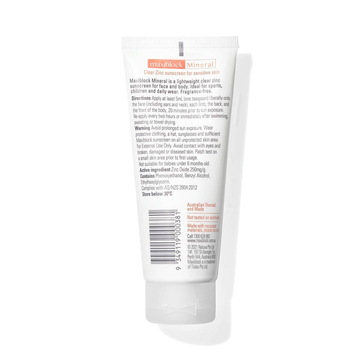 Mineral Sunscreen SPF50 75G